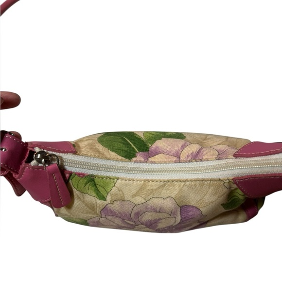 Fossil 1990’s Baguette Floral Print Purse - Picture 5 of 7